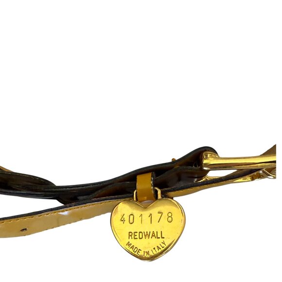 VINTAGE MOSCHINO LEATHER BELT SIZE XS/S main image 12